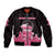 Breast Cancer Christmas Bomber Jacket Merry Pinkmas - Wonder Print Shop