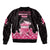 Breast Cancer Christmas Bomber Jacket Merry Pinkmas - Wonder Print Shop