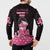 Breast Cancer Christmas Button Sweatshirt Merry Pinkmas - Wonder Print Shop