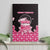 Breast Cancer Christmas Canvas Wall Art Merry Pinkmas - Wonder Print Shop