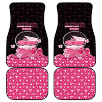 Breast Cancer Christmas Car Mats Merry Pinkmas - Wonder Print Shop