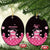 Breast Cancer Christmas Ceramic Ornament Merry Pinkmas - Wonder Print Shop