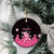 Breast Cancer Christmas Ceramic Ornament Merry Pinkmas - Wonder Print Shop