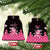 Breast Cancer Christmas Ceramic Ornament Merry Pinkmas - Wonder Print Shop