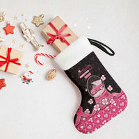 Breast Cancer Christmas Stocking Merry Pinkmas - Wonder Print Shop