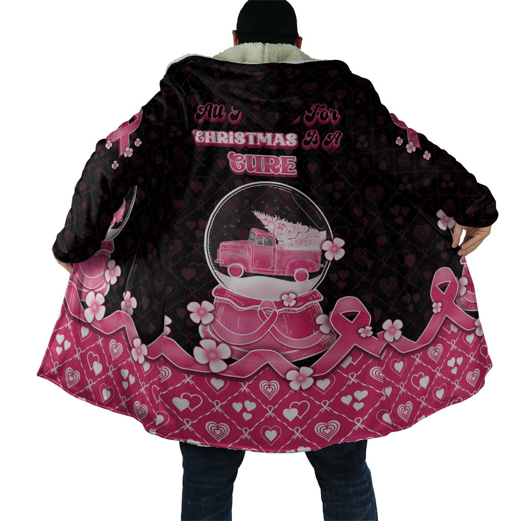 Breast Cancer Christmas Cloak Merry Pinkmas - Wonder Print Shop