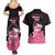 Breast Cancer Christmas Couples Matching Summer Maxi Dress and Hawaiian Shirt Merry Pinkmas - Wonder Print Shop