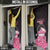 Breast Cancer Christmas Door Cover Merry Pinkmas - Wonder Print Shop