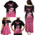 Breast Cancer Christmas Family Matching Puletasi and Hawaiian Shirt Merry Pinkmas - Wonder Print Shop