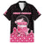 Breast Cancer Christmas Family Matching Puletasi and Hawaiian Shirt Merry Pinkmas - Wonder Print Shop
