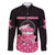 Breast Cancer Christmas Family Matching Puletasi and Hawaiian Shirt Merry Pinkmas - Wonder Print Shop