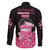 Breast Cancer Christmas Family Matching Puletasi and Hawaiian Shirt Merry Pinkmas - Wonder Print Shop