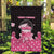 Breast Cancer Christmas Garden Flag Merry Pinkmas - Wonder Print Shop