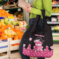 Breast Cancer Christmas Grocery Bag Merry Pinkmas - Wonder Print Shop