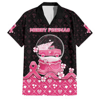 Breast Cancer Christmas Hawaiian Shirt Merry Pinkmas - Wonder Print Shop