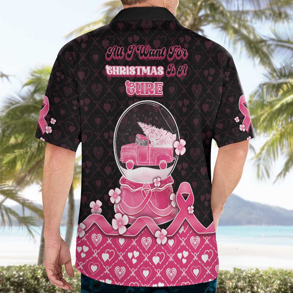 Breast Cancer Christmas Hawaiian Shirt Merry Pinkmas - Wonder Print Shop
