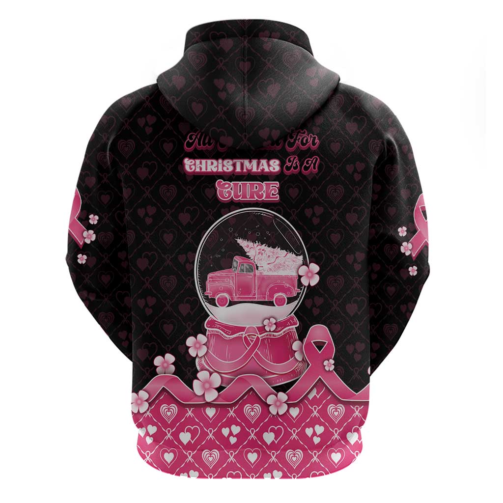 Breast Cancer Christmas Hoodie Merry Pinkmas - Wonder Print Shop