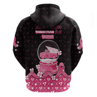 Breast Cancer Christmas Hoodie Merry Pinkmas - Wonder Print Shop