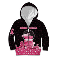 Breast Cancer Christmas Kid Hoodie Merry Pinkmas - Wonder Print Shop