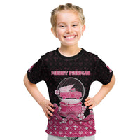 Breast Cancer Christmas Kid T Shirt Merry Pinkmas - Wonder Print Shop