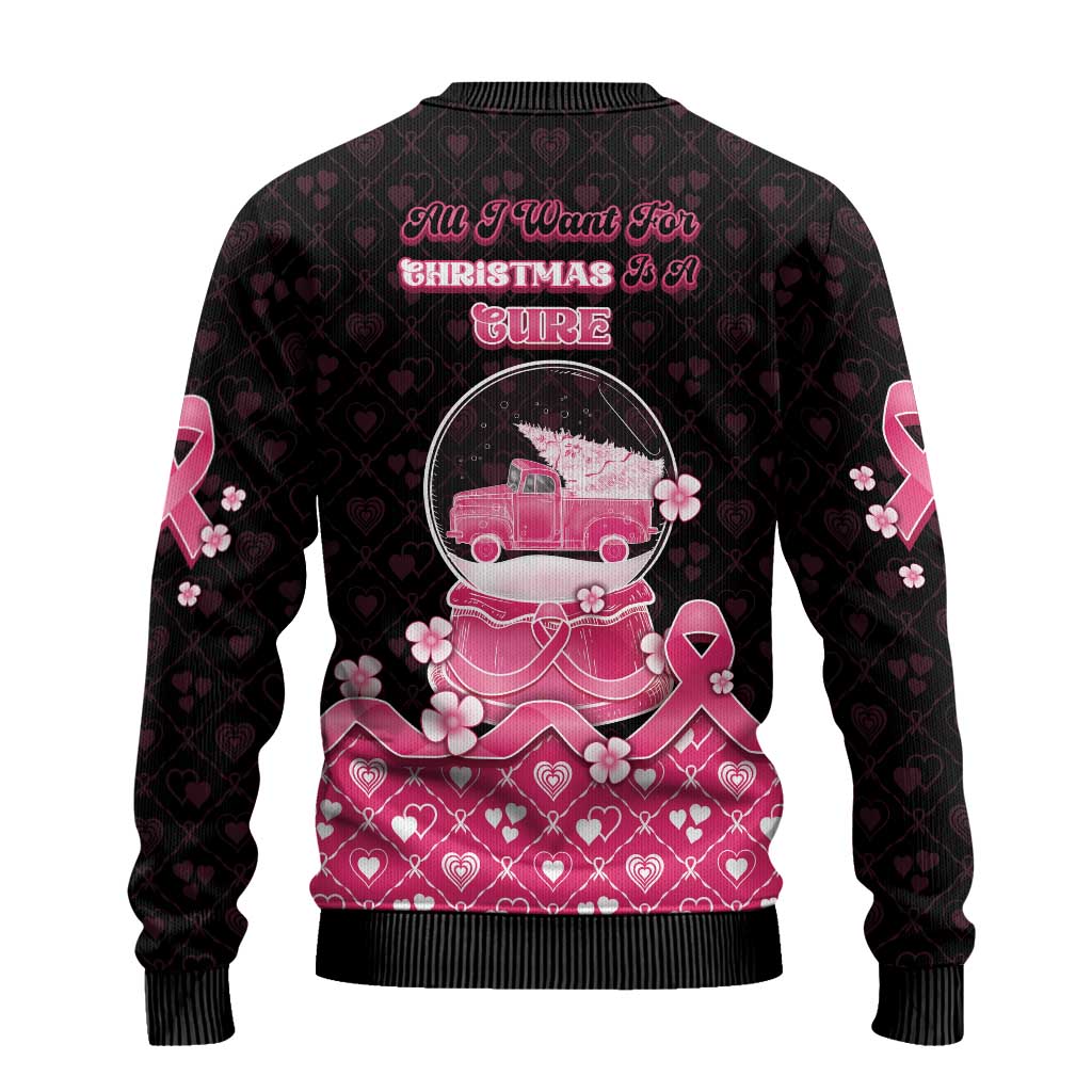 Breast Cancer Christmas Ugly Christmas Sweater Merry Pinkmas - Wonder Print Shop