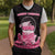 Breast Cancer Christmas Knitted V-Neck Vest Merry Pinkmas - Wonder Print Shop