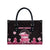 Breast Cancer Christmas Leather Bag Merry Pinkmas - Wonder Print Shop