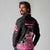 Breast Cancer Christmas Long Sleeve Polo Shirt Merry Pinkmas - Wonder Print Shop