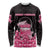 Breast Cancer Christmas Long Sleeve Shirt Merry Pinkmas - Wonder Print Shop