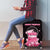 Breast Cancer Christmas Luggage Cover Merry Pinkmas - Wonder Print Shop