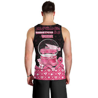 Breast Cancer Christmas Men Tank Top Merry Pinkmas - Wonder Print Shop