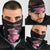 Breast Cancer Christmas Neck Gaiter Merry Pinkmas - Wonder Print Shop