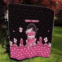 Breast Cancer Christmas Quilt Merry Pinkmas - Wonder Print Shop