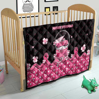 Breast Cancer Christmas Quilt Merry Pinkmas - Wonder Print Shop