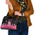 Breast Cancer Christmas Shoulder Handbag Merry Pinkmas - Wonder Print Shop