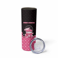 Breast Cancer Christmas Skinny Tumbler Merry Pinkmas - Wonder Print Shop