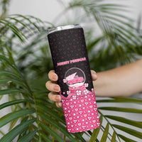 Breast Cancer Christmas Skinny Tumbler Merry Pinkmas - Wonder Print Shop