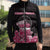 Breast Cancer Christmas Sleeveless Puffer Jacket Merry Pinkmas - Wonder Print Shop
