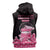 Breast Cancer Christmas Sleeveless Zip Hoodie Merry Pinkmas - Wonder Print Shop