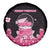 Breast Cancer Christmas Spare Tire Cover Merry Pinkmas - Wonder Print Shop