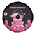 Breast Cancer Christmas Spare Tire Cover Merry Pinkmas - Wonder Print Shop