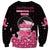 Breast Cancer Christmas Sweatshirt Merry Pinkmas - Wonder Print Shop