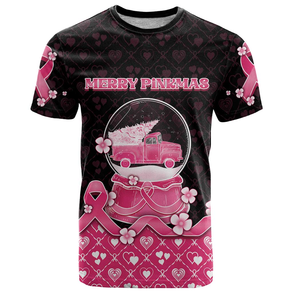 Breast Cancer Christmas T Shirt Merry Pinkmas - Wonder Print Shop