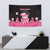 Breast Cancer Christmas Tapestry Merry Pinkmas - Wonder Print Shop