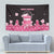 Breast Cancer Christmas Tapestry Merry Pinkmas - Wonder Print Shop
