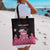 Breast Cancer Christmas Tote Bag Merry Pinkmas - Wonder Print Shop
