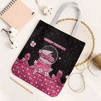 Breast Cancer Christmas Tote Bag Merry Pinkmas - Wonder Print Shop