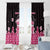 Breast Cancer Christmas Window Curtain Merry Pinkmas - Wonder Print Shop