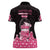 Breast Cancer Christmas Women Polo Shirt Merry Pinkmas - Wonder Print Shop