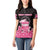 Breast Cancer Christmas Women Polo Shirt Merry Pinkmas - Wonder Print Shop